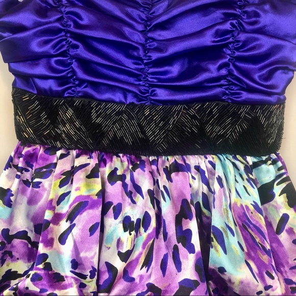 Strapless Cocktail Dress - Picture 3 of 7